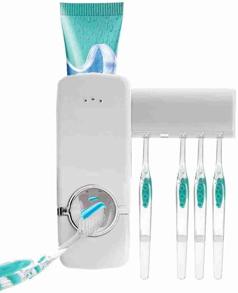 BRANDSHOPPY Wall Mounted Toothbrush Holder with Magnetic Cup . Plastic Toothbrush  Holder Price in India - Buy BRANDSHOPPY Wall Mounted Toothbrush Holder with  Magnetic Cup . Plastic Toothbrush Holder online at