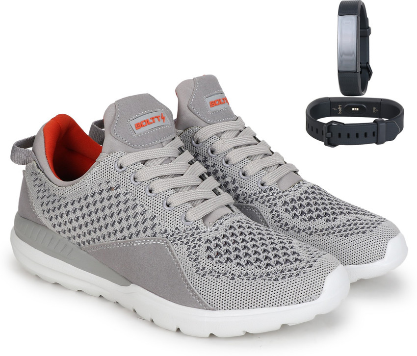 Buy Grey Color BOLTT Running Shoes For Men Online at Best Price