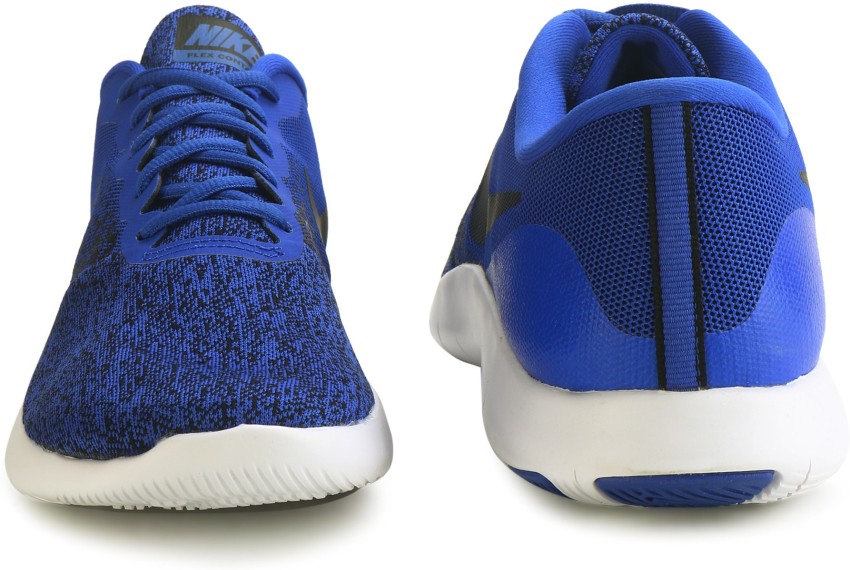 Nike flex contact blue running outlet shoes