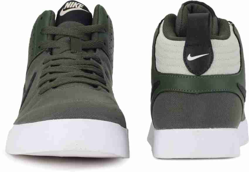 Nike liteforce iii mid green sneakers hotsell