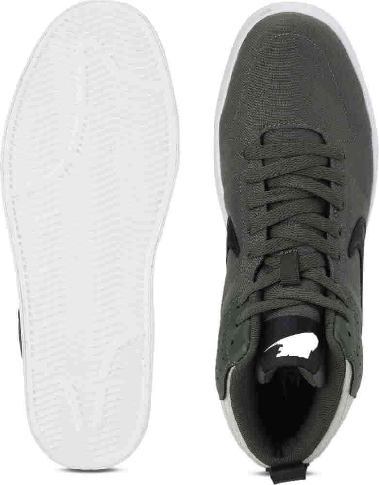 Nike liteforce iii cheap mid green sneakers
