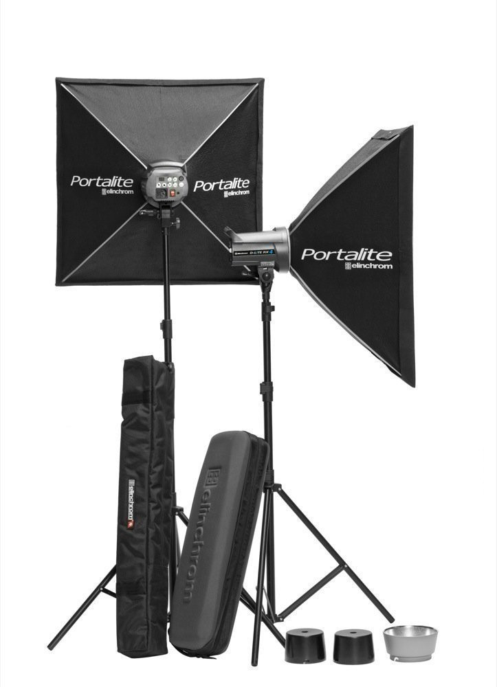 Elinchrom D-Lite 2［2台セット］ミニライトスタンド2脚付