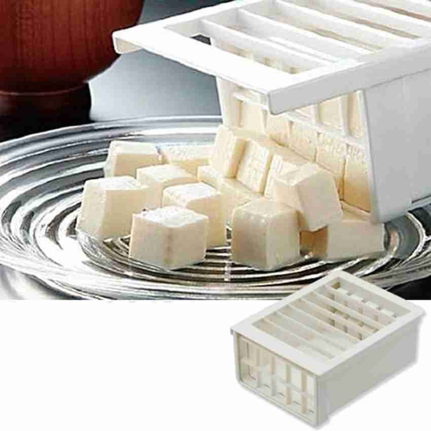 Kitchen Plastic Rectangle Handmade Press Maker Tofu Mold Cutter