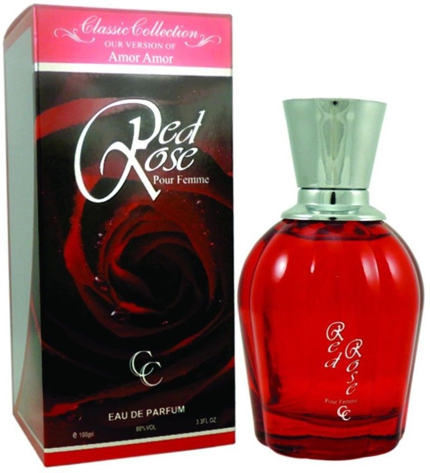 Buy Classic Collection Red Rose Eau de Parfum - 100 ml Online In India