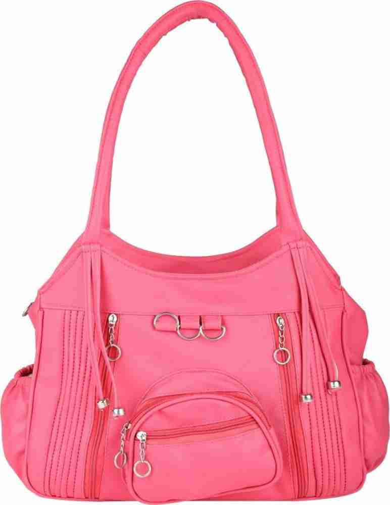 Buy MICHAEL KORS Women Pink Hand-held Bag Soft Pink Online @ Best