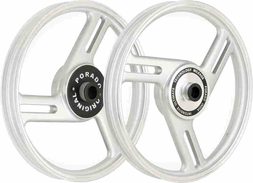 3 spoke alloy wheels cheap for splendor