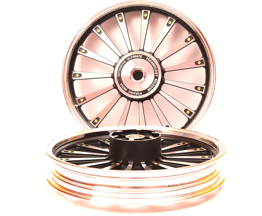 PORADO 15S Gold Ring Alloy Rim Front Rear Alloy Steel Royal