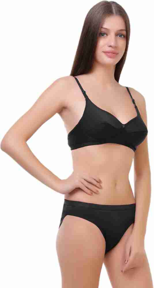 SOUMINIE by Belle Lingeries Flexi Fit Cotton Non-Padded Pack of 3