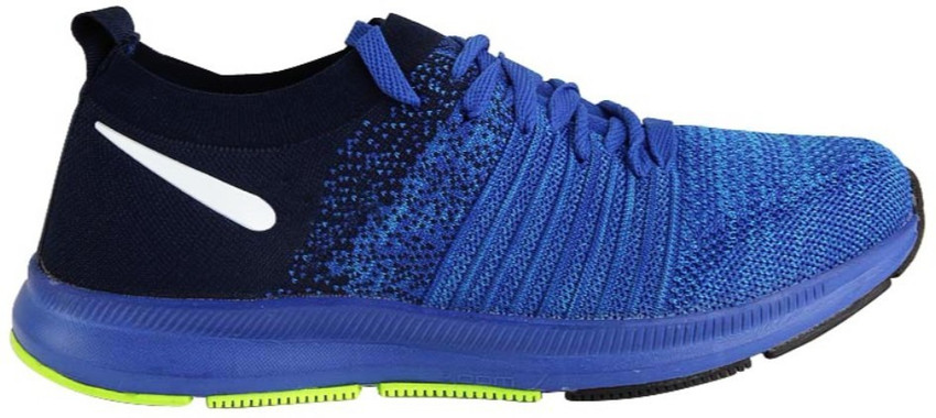 Vir sport men's clearance blue mesh running shoes