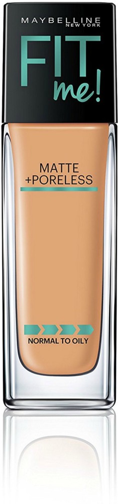 Maybelline New York Fit Me Matte + Poreless Liquid Foundation (Warm Nude  128) Price - Buy Online at ₹584 in India