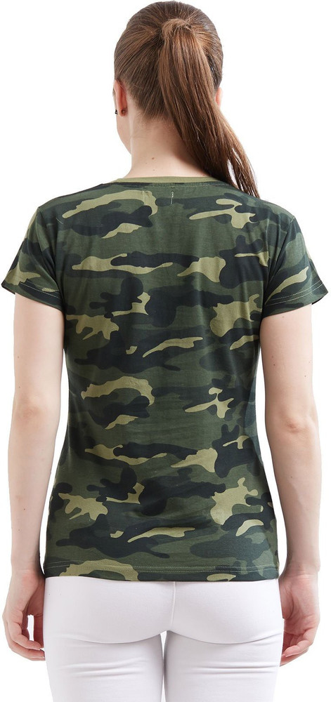 Camouflage t shirt jabong sales