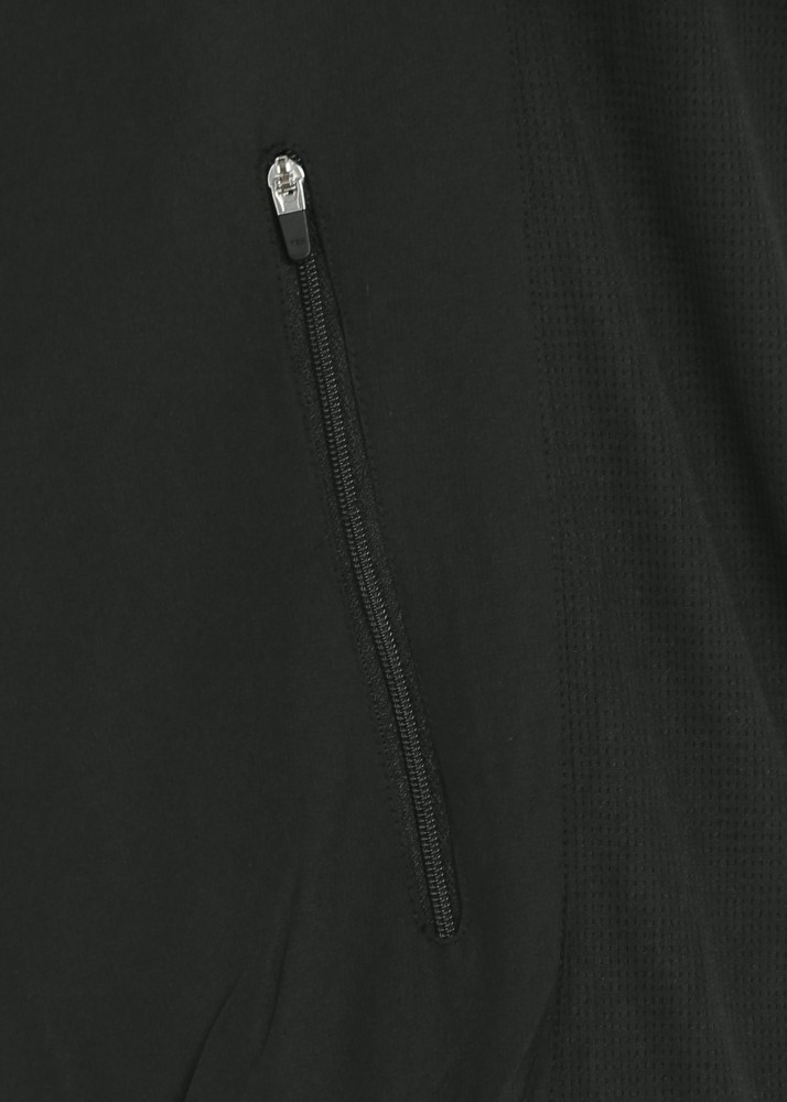 Asics Full Sleeve Solid Men Jacket - Buy Black Asics Full Sleeve