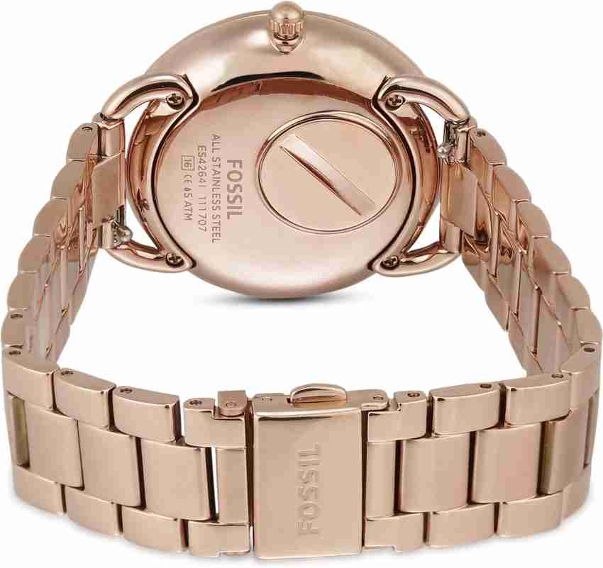 FOSSIL Tailor Analog Watch For Women Buy FOSSIL Tailor Analog Watch For Women ES4264I Online at Best Prices in India Flipkart