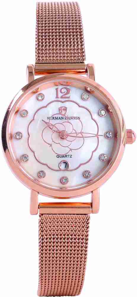 Herman hansen ladies watch clearance with bracelet