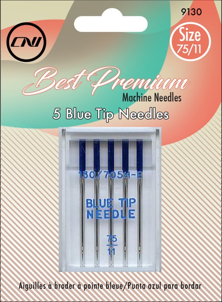 75/11 Blue Tip Embroidery Needles