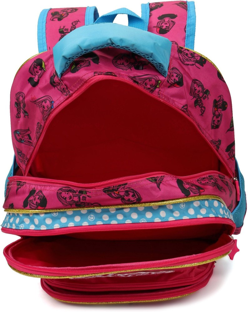 Barbie Future Is Bright School Bag Pink & Black 14 Inches Online in India,  Buy at Best Price from  - 12936102