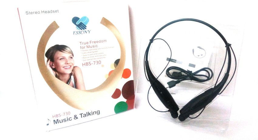 Essony HBS 730 music and talking stereo headset Bluetooth Headset