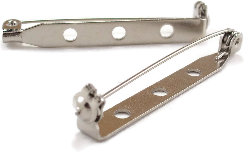 Steel brooch deals