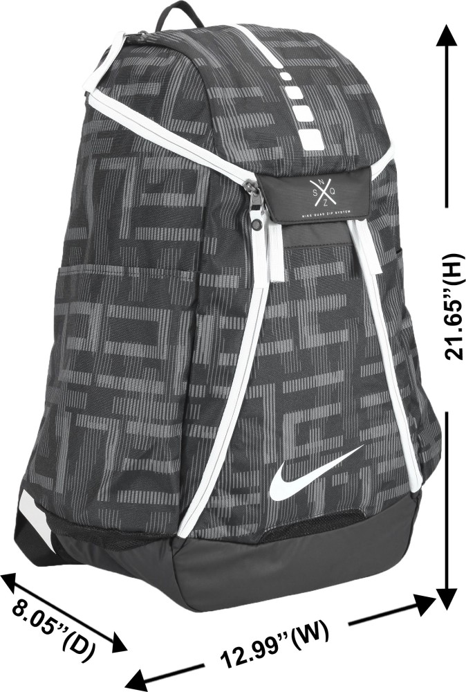 NIKE NK HPS ELT MAX AIR AOP 37 L Backpack White Black Price in India Flipkart