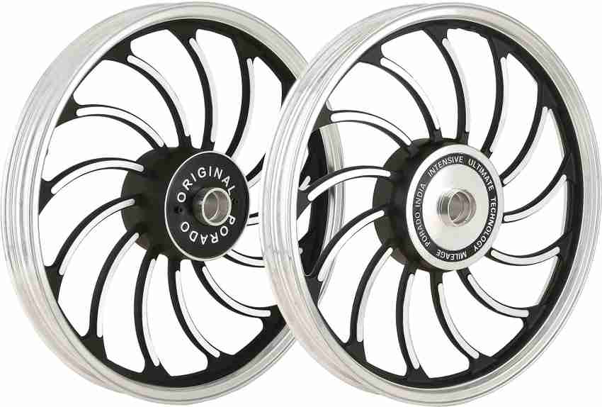 Royal enfield hotsell chrome alloy wheels