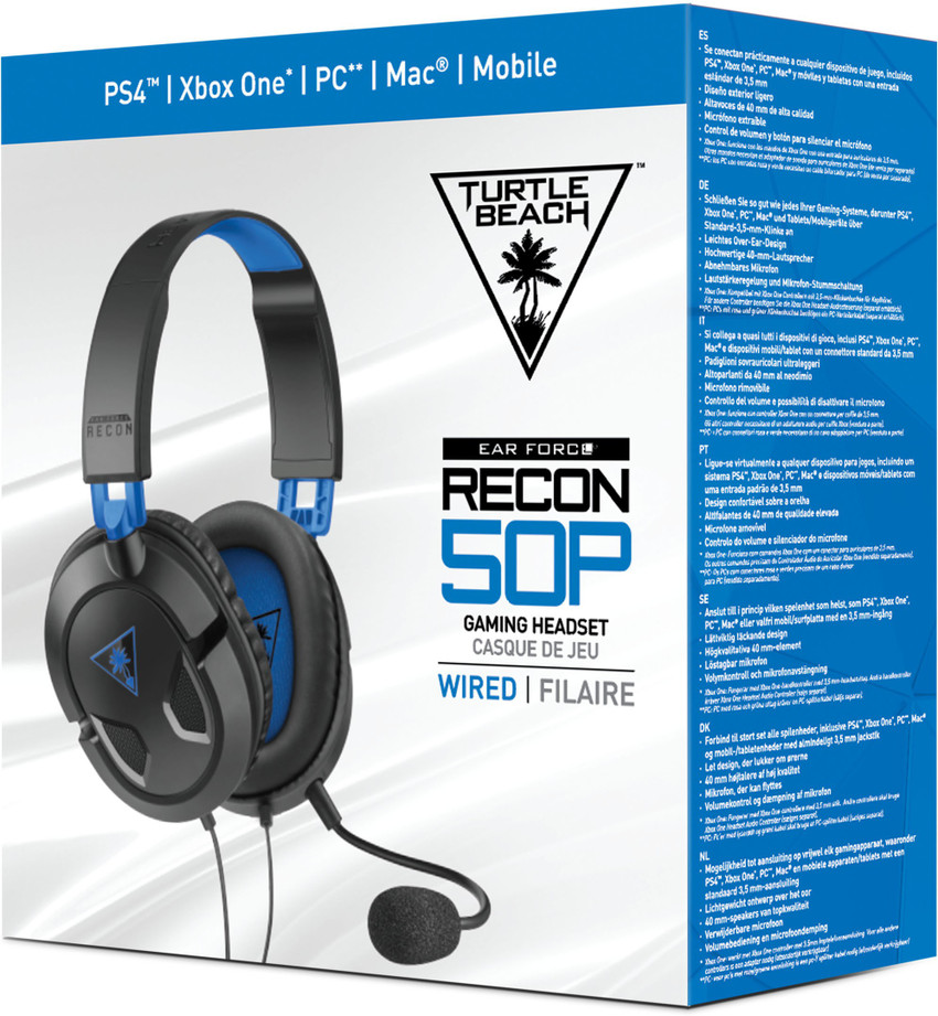 Turtle beach ear force deals recon 50p gaming headset