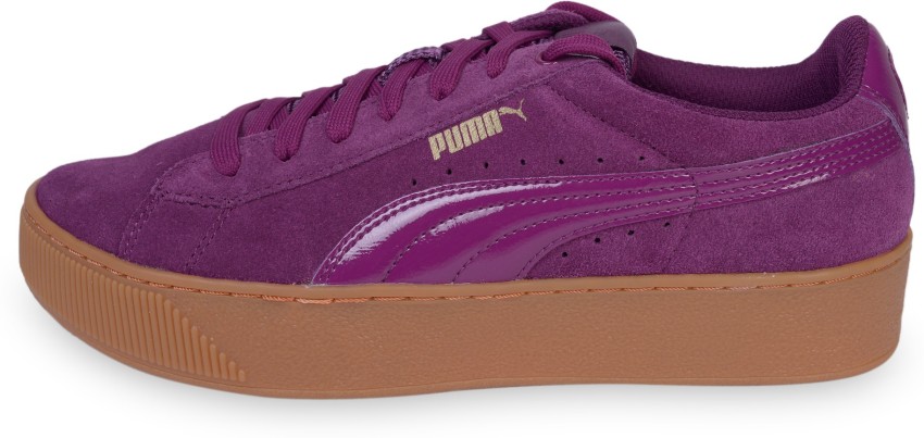 Puma vikky cheap platform purple