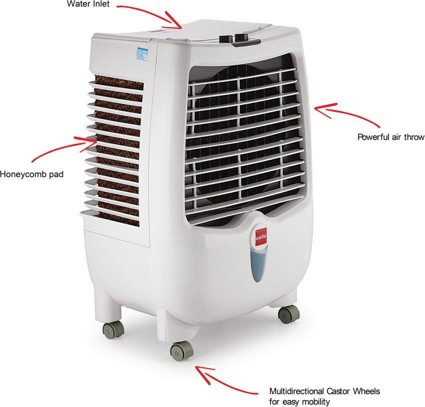 Cello air discount cooler price list
