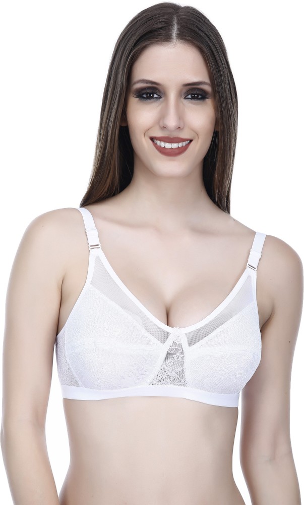 Buy online White Cotton Tshirt Bra from lingerie for Women by Zivame for  ₹489 at 38% off