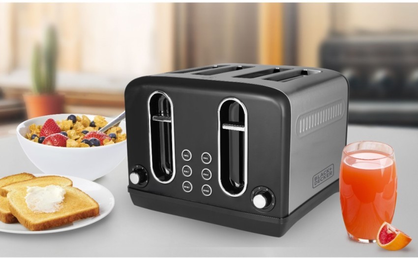 Black Decker BXTO0401IN 2300 W Pop Up Toaster Price in India