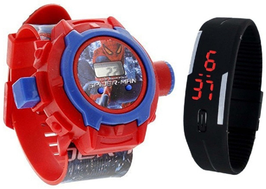 Pappi boss hot sale led band watch