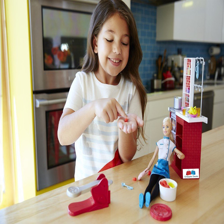 Barbie spaghetti chef doll & playset sales