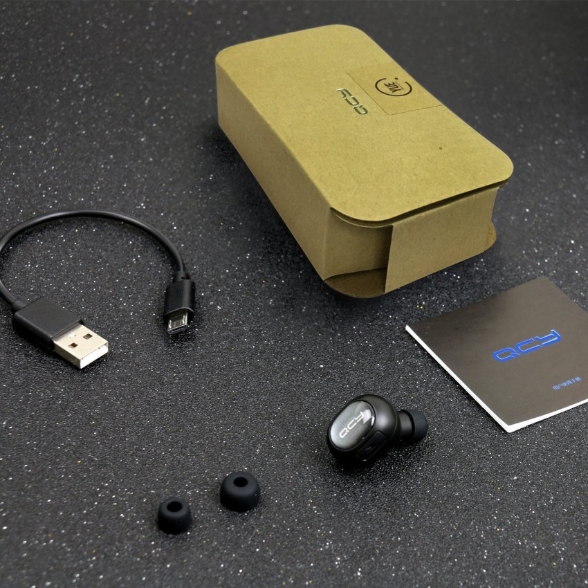 Super Mini Oreillette Bluetooth Mains-Libres QCY Q26 + Micro