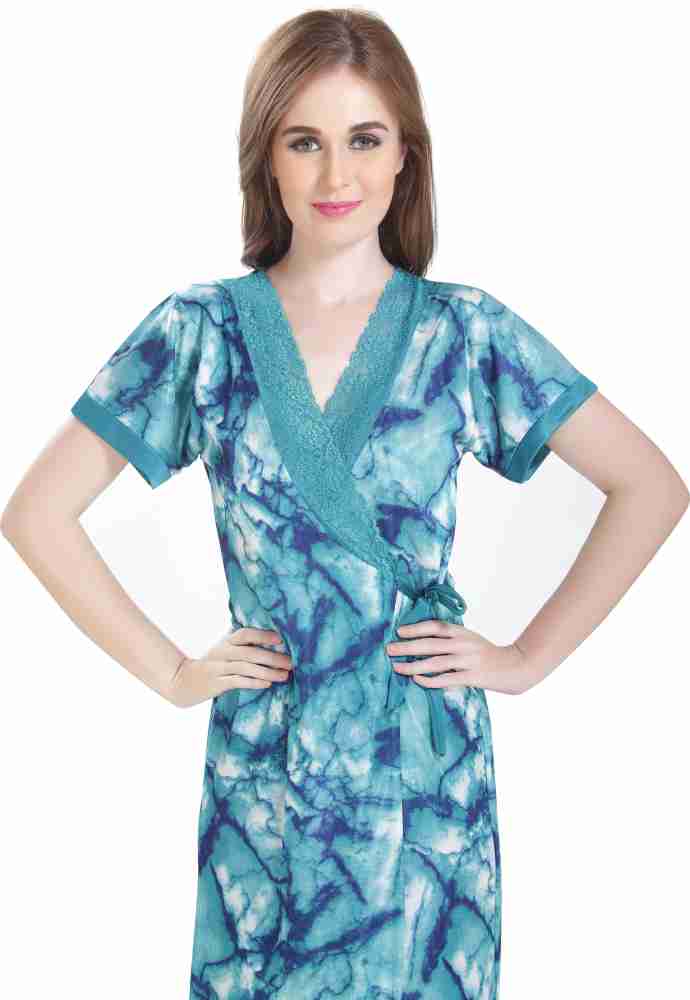 AV2 Women Nighty with Robe - Buy AV2 Women Nighty with Robe Online at Best  Prices in India