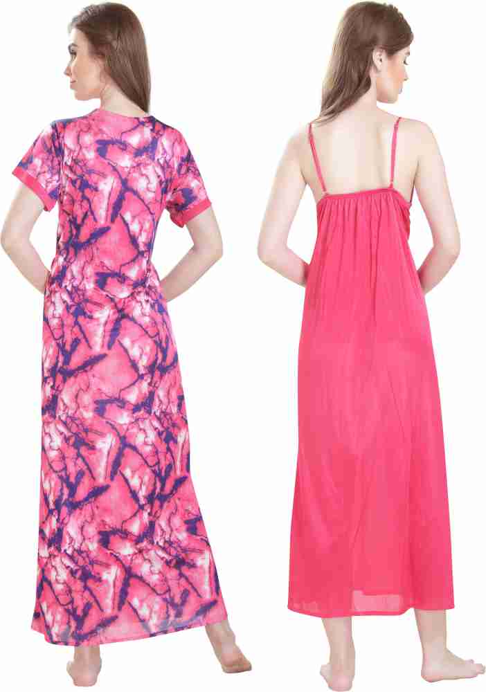 AV2 Women Nighty with Robe - Buy AV2 Women Nighty with Robe Online at Best  Prices in India