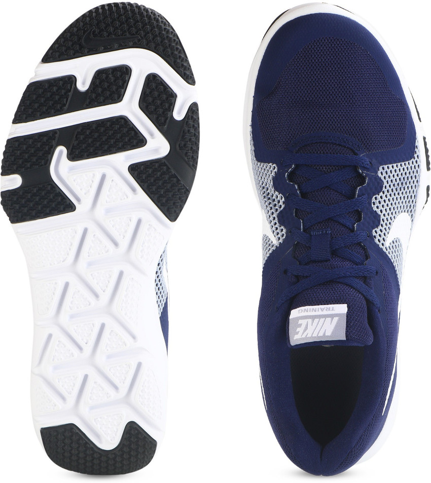 NIKE FLEX CONTROL Training Shoes For Men Buy BINARY BLUE WHITE GLACIER GREY Color NIKE FLEX CONTROL Training Shoes For Men Online at Best Price Shop Online for Footwears in India