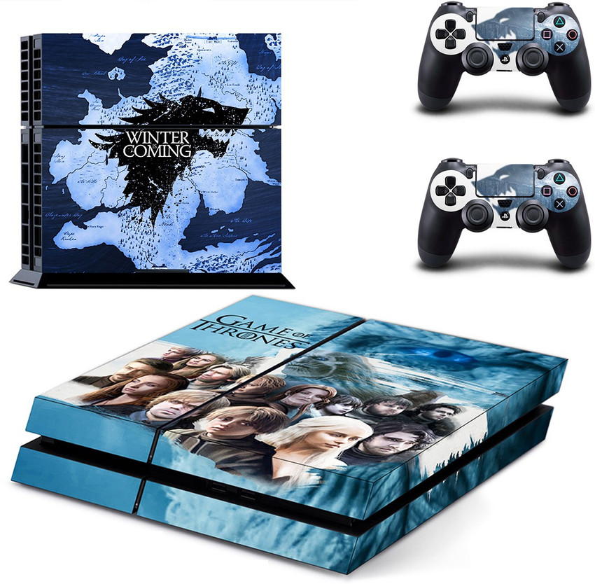 Hytech Plus Game of Thrones Cast Theme Sticker for PS4 Console 2