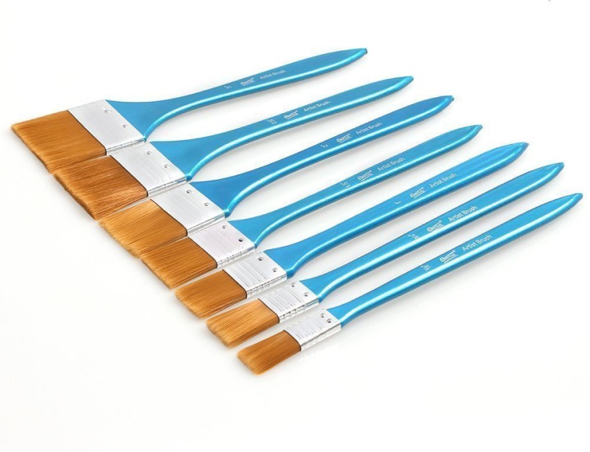 FABER-CASTELL Paint Brush Set Flat Pack of 7 