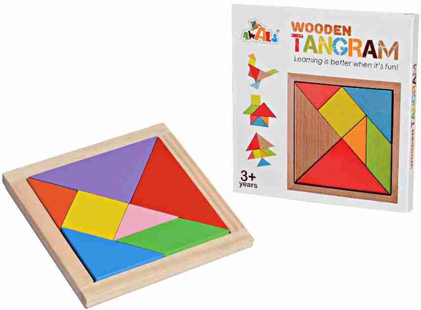 AWALS Tangram Wooden Puzzle Educational Toy For Kids Tangram Wooden Puzzle Educational Toy For Kids shop for AWALS products in India. Flipkart