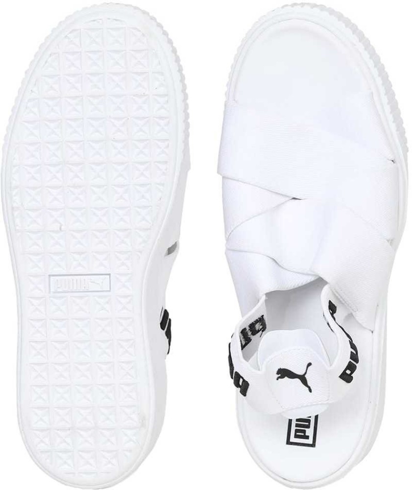 PUMA Platform Sandal Wn's Women White Casual - Buy PUMA Platform 