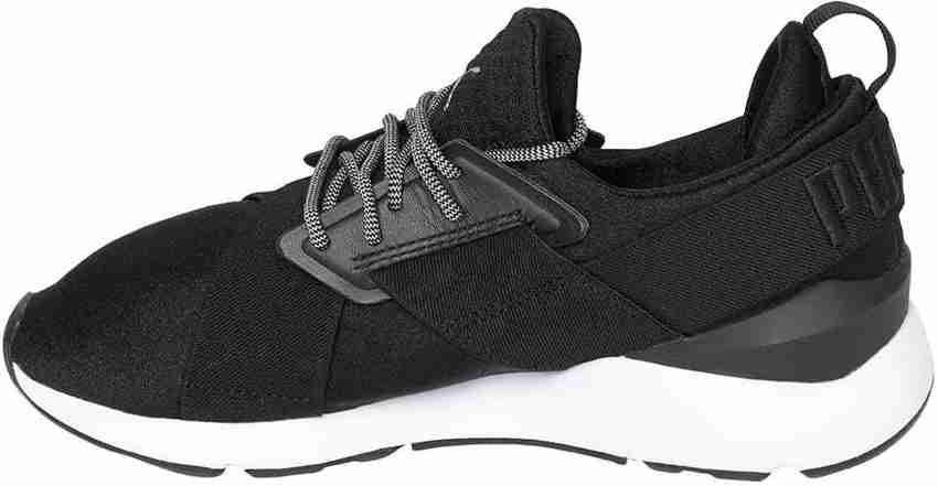 Puma muse hotsell satin negro