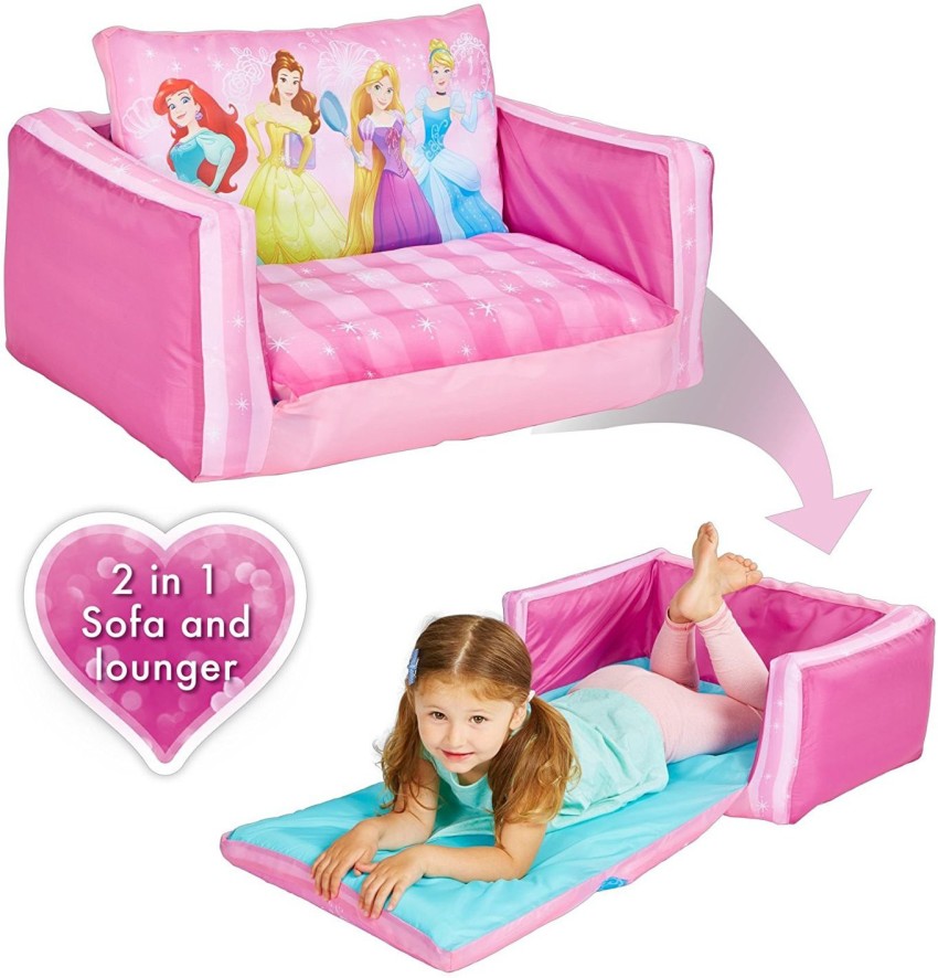 Disney princess flip open hot sale sofa