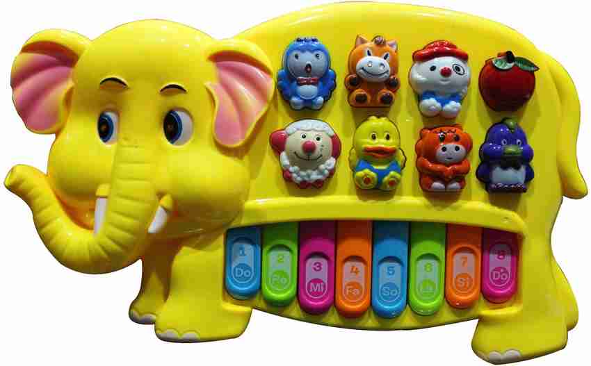 Elephant piano toy cheap