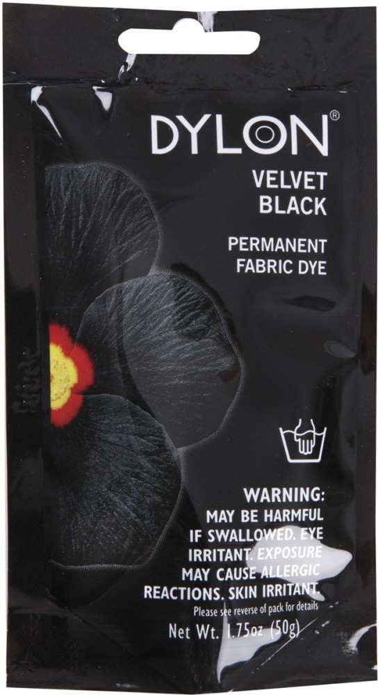 Dritz Dylon Permanent Fabric Dye 1.75Oz - Velvet Black - Dylon Permanent  Fabric Dye 1.75Oz - Velvet Black . shop for Dritz products in India.