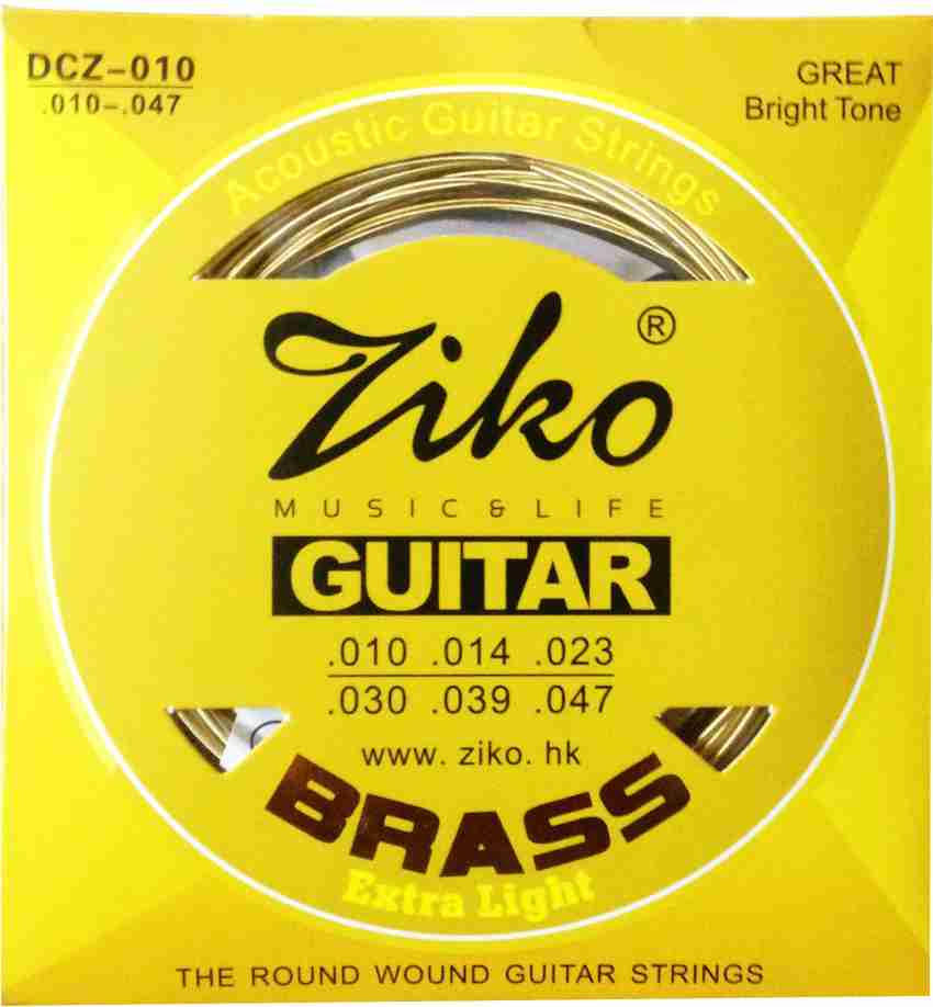 Ziko Acoustic DCZ 010 Guitar String Price in India Buy Ziko