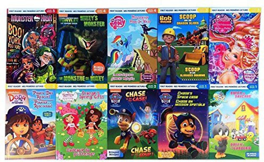 Level First Reader Ninja Turtles Paw Patrol Barbie Dora