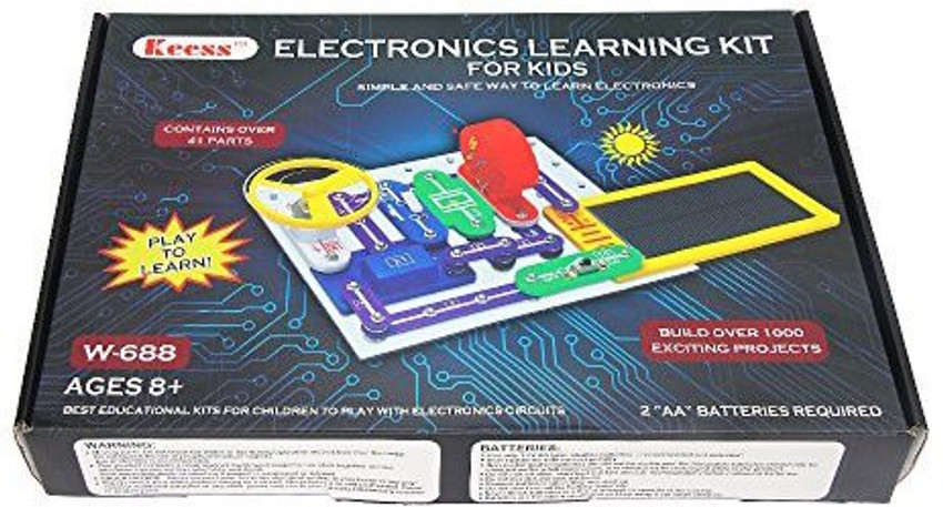 Educational online electronics kits