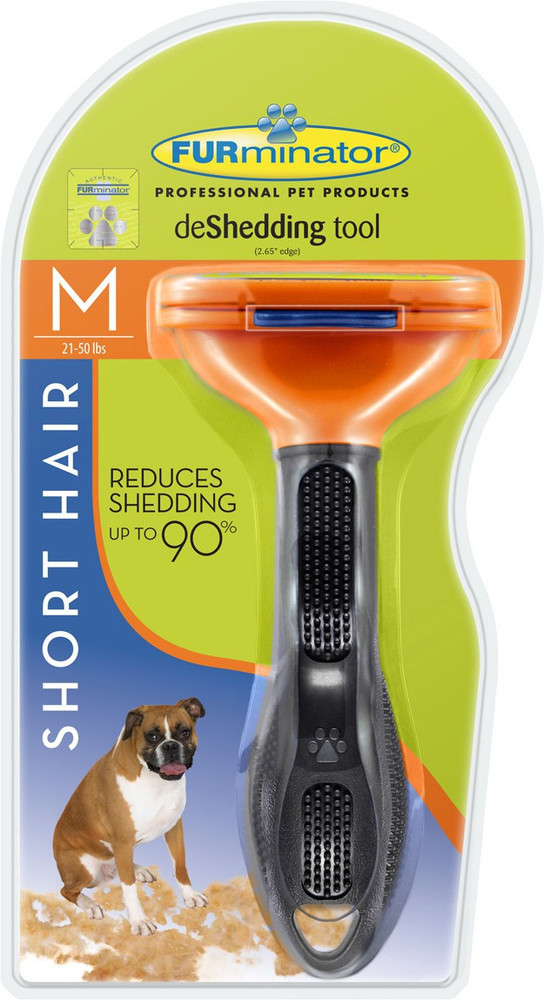 FURMINATOR Medium Dog Short Hair Deshedding Tool Shedding Blade