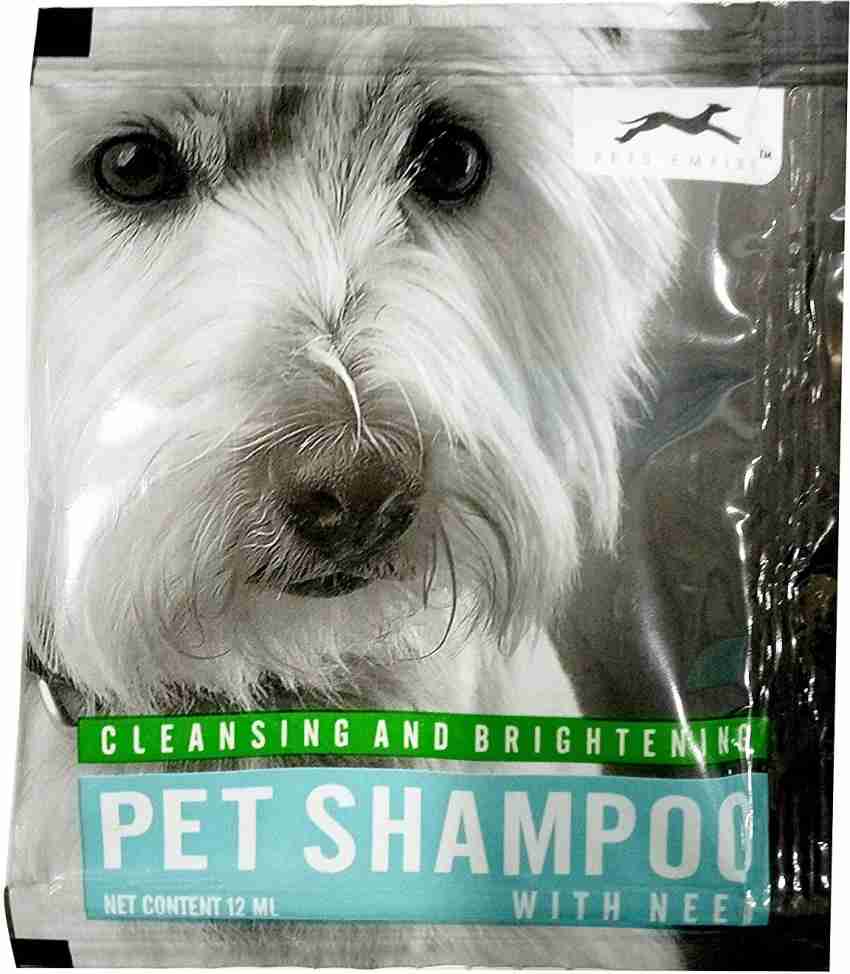 Dog shop shampoo pouch