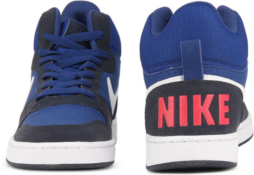 Nike court borough cheap mid blue
