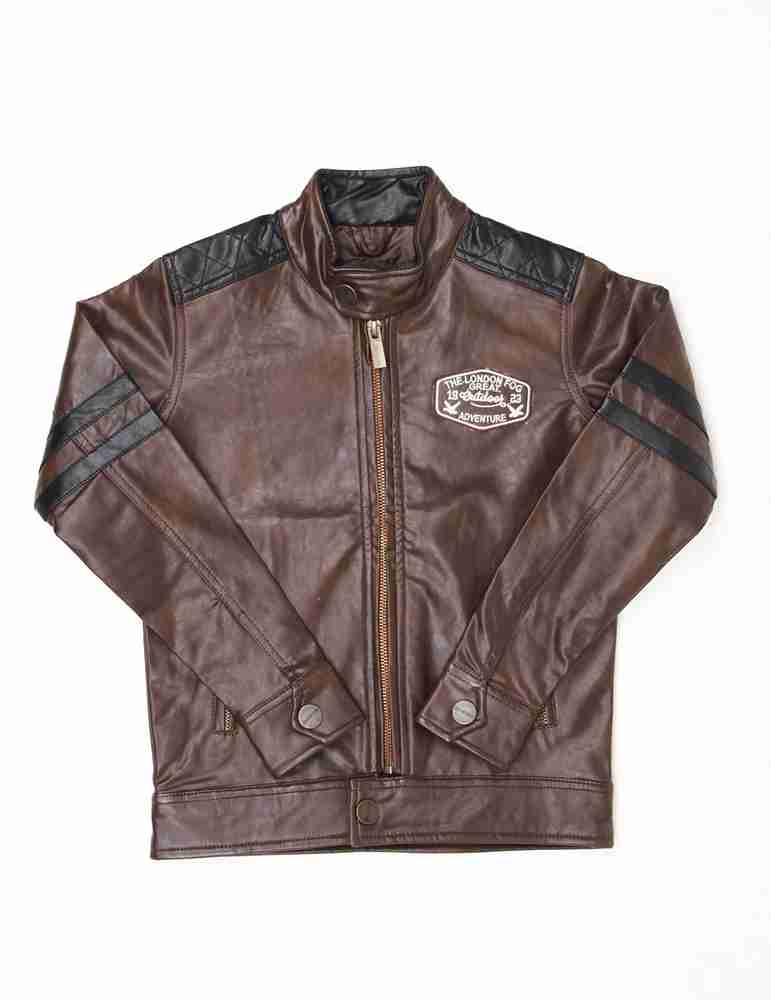 London Fog Full Sleeve Solid Boys Jacket - Buy London Fog Full 